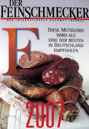 Beste Metzgerei in Deutschland 2007